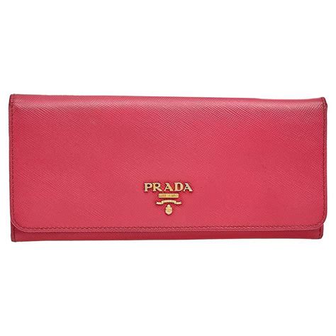 prada long travel wallet|prada saffiano card wallet.